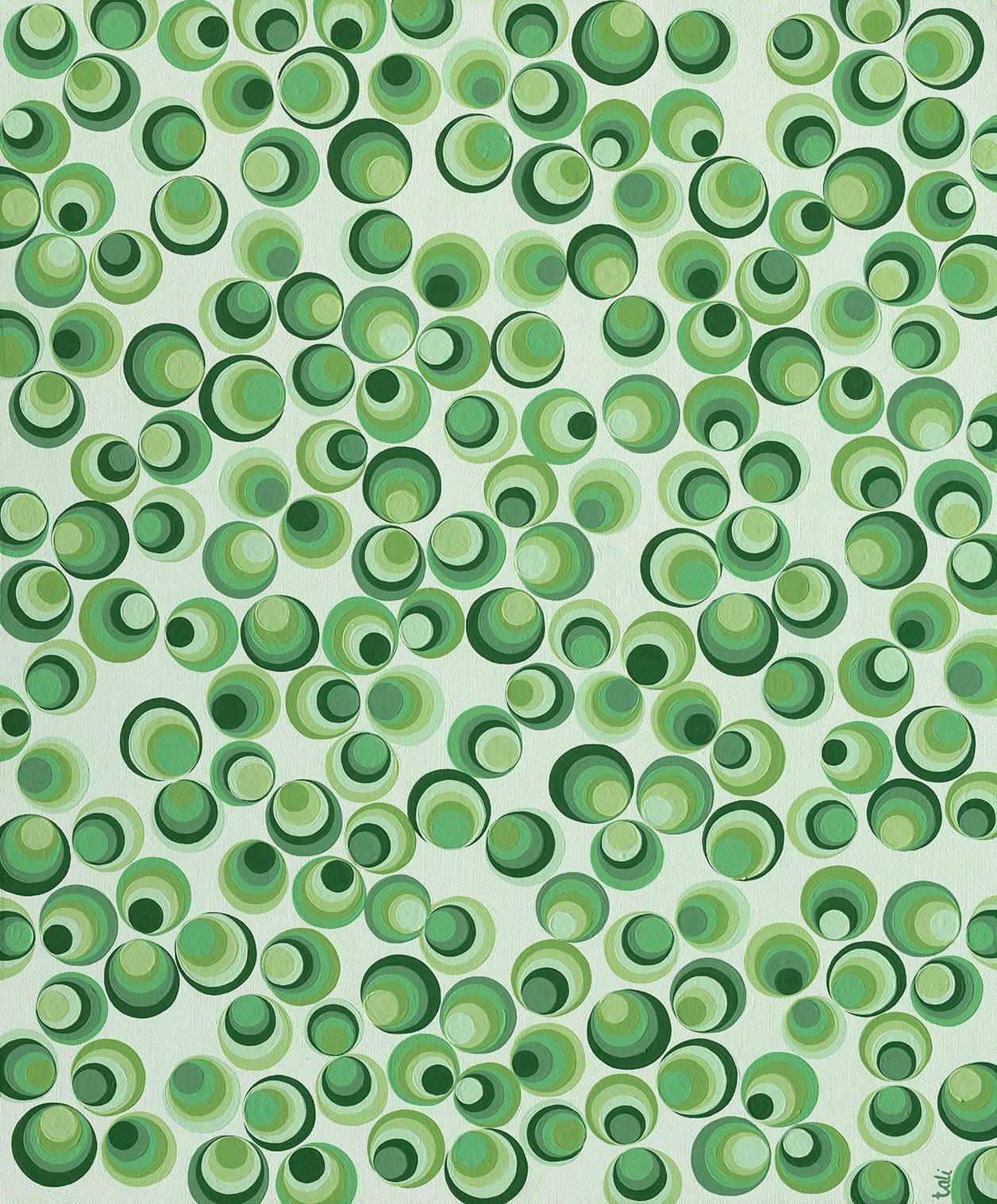internal tangents in green