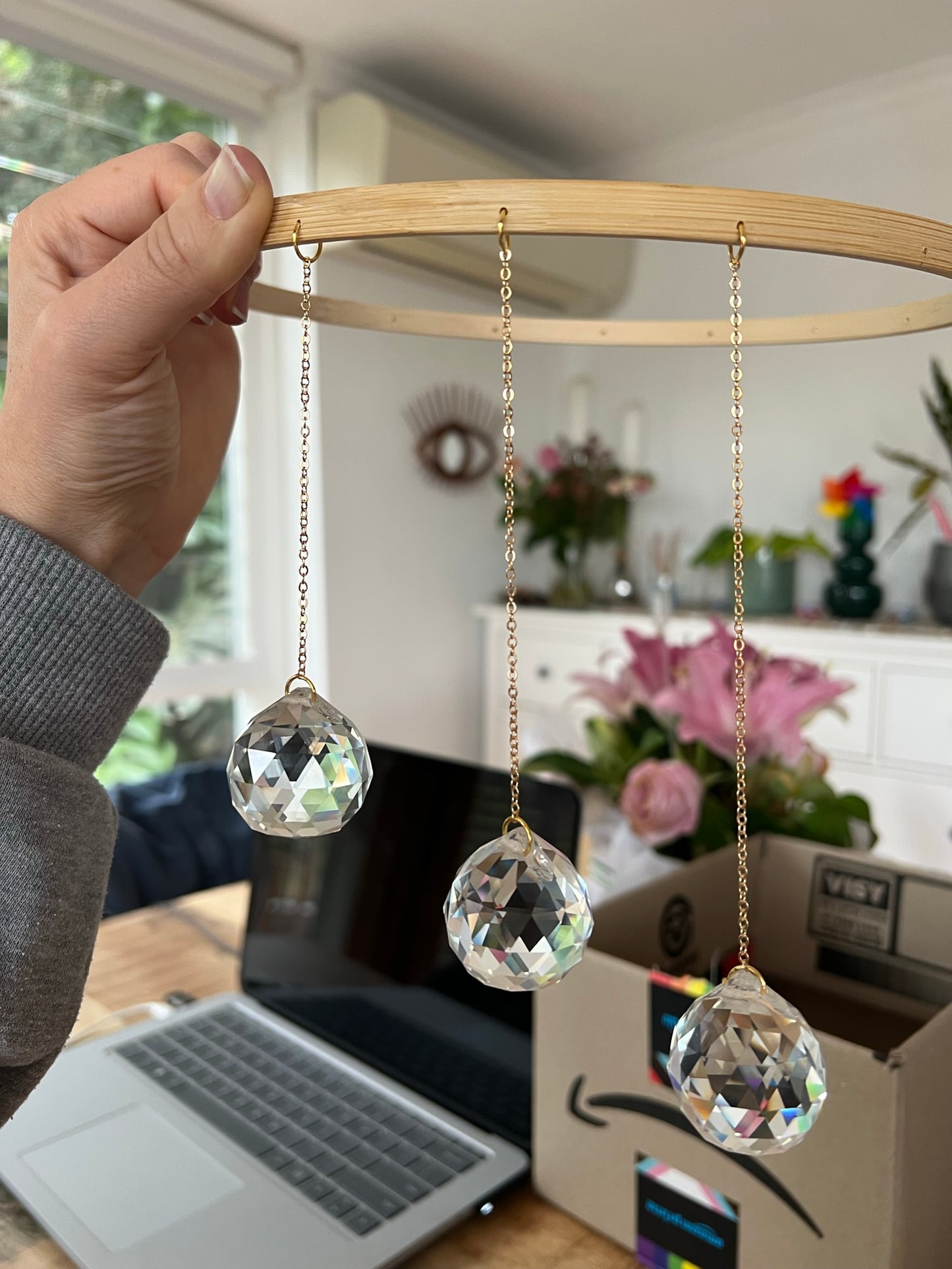 large spiral suncatcher