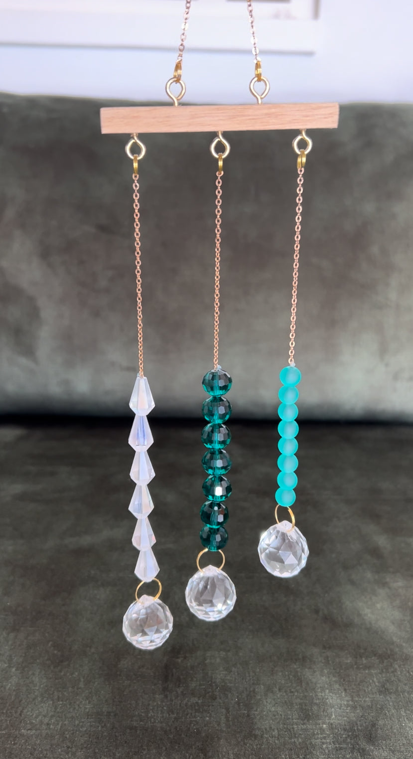 mini diagonal suncatcher