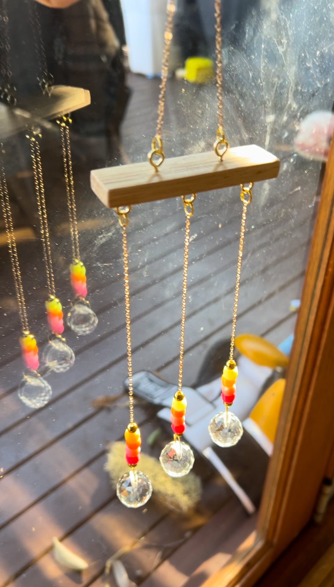 mini diagonal suncatcher